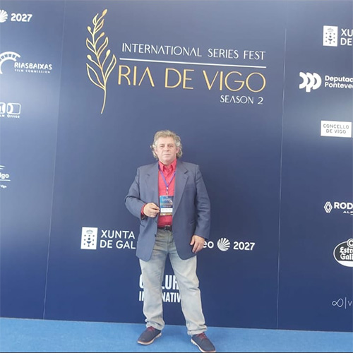 Sebas en el Festival Internacional de Series Ría de Vigo